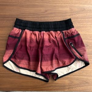 Size 8 lululemon shorts in great condition.